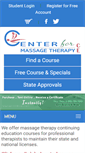 Mobile Screenshot of massagetherapyceu.com